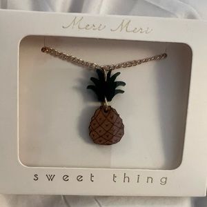New Meri Meri Pineapple Necklace